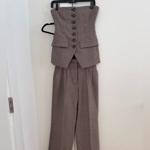 Favorite daughter houndstooth set size 0